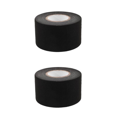 Black soft rubber grip - rubber, tape
